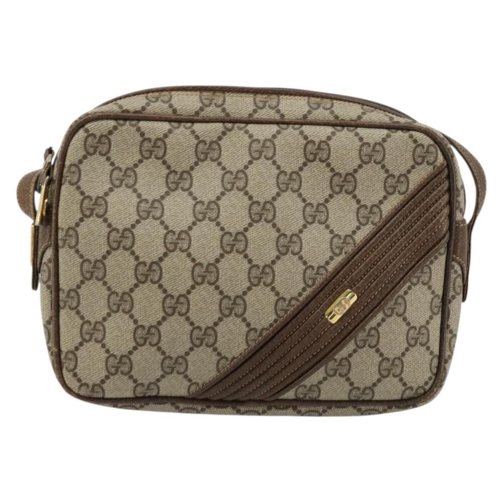 Gucci GG Supreme Shoulder Bag Beige